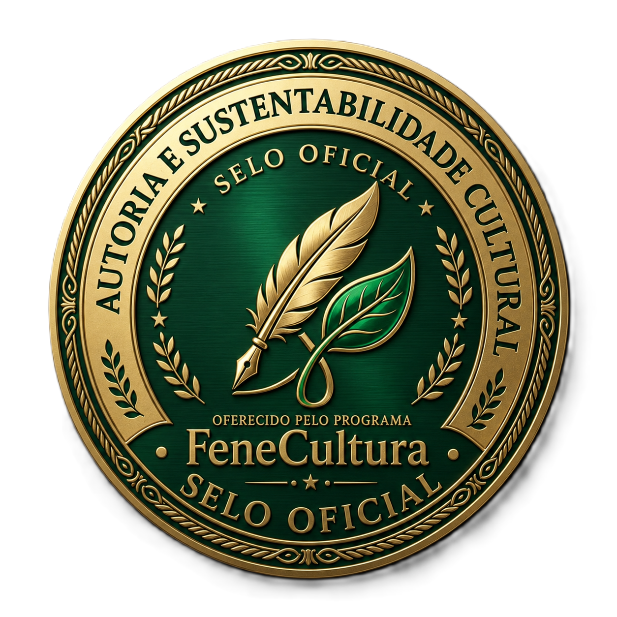 Selo Oficial de Autoria e Sustentabilidade - CrieDivulgue